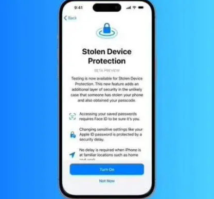 金安苹果授权维修店分享被盗设备保护功能开启方法 