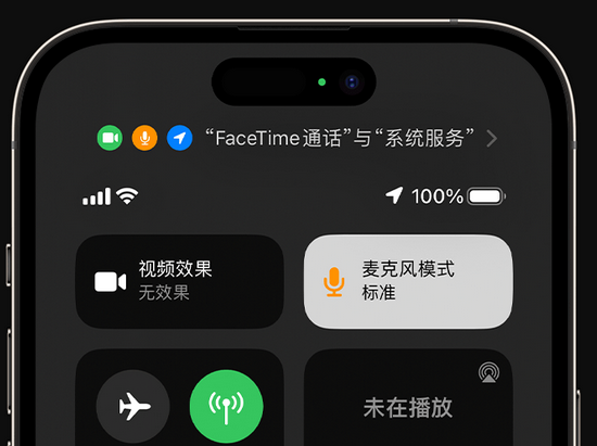 金安苹果授权维修网点分享iPhone在通话时让你的声音更清晰 