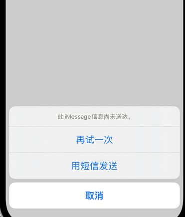 金安apple维修iPhone上无法正常发送iMessage信息