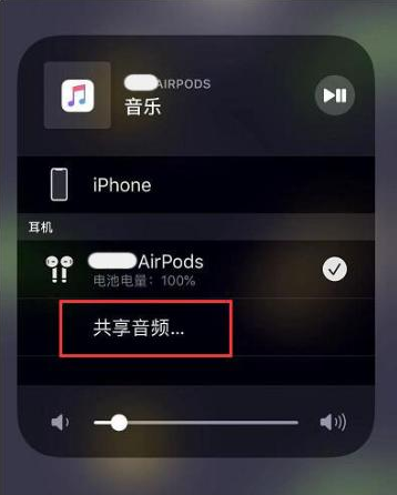 金安苹果14音频维修点分享iPhone14音频共享设置方法 