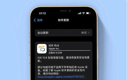 金安苹果手机维修分享iOS 15.6续航怎么样 